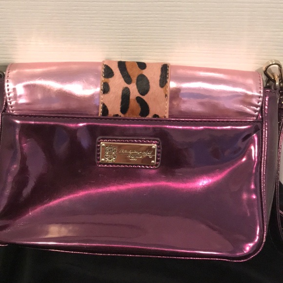 Sharif 1827 original shiny magenta crossbody - Picture 3 of 8